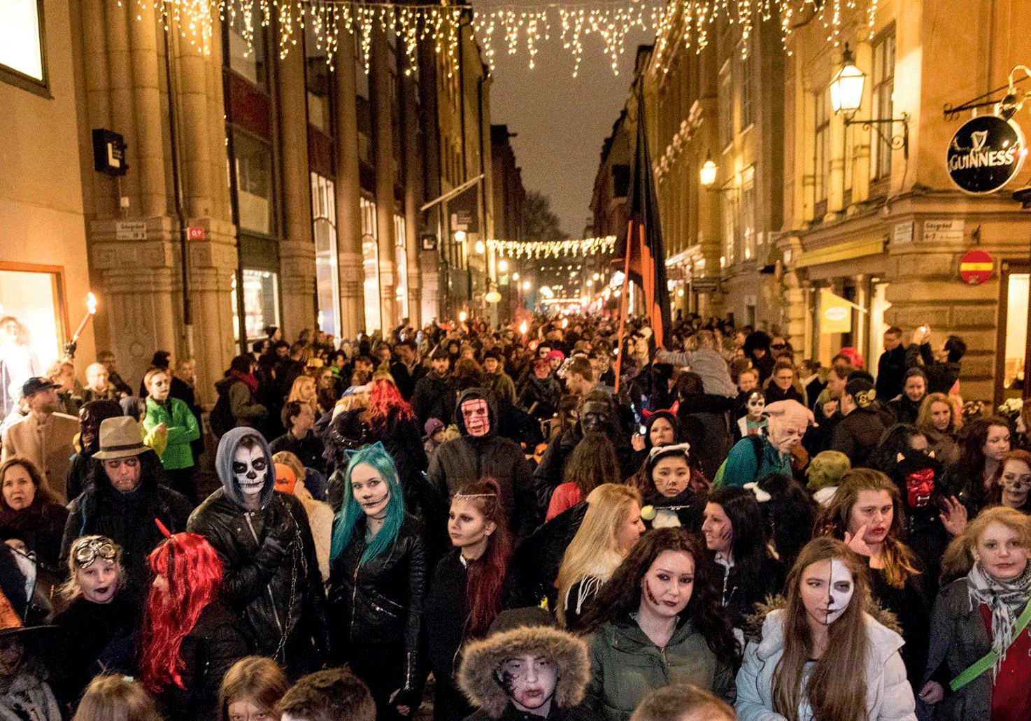 ShockholHalloweenParadeStockholmSweden